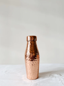 Bouteille d'eau en cuivre pur à 99,99 %, imprimée, capacité de 1000 ml, haute performance d'isolation thermique pour la salle de sport, le bureau, l'école, le yoga - Product Image 3