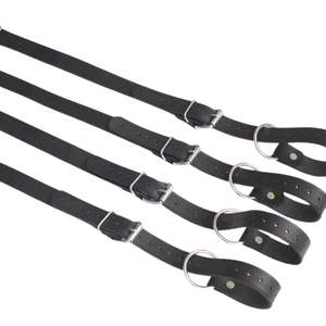 Manchettes de cheville en peau de mouton avec boucles robustes, rembourrage confortable, largeur 4,5 cm, imprimées par transfert thermique - Product Image 4