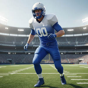 Uniforme de Fútbol Americano Profesional para Equipo, Poliéster Ligero, Transpirable, Ecológico, Diseño Cómodo y Elástico para el Día del Partido - Product Image 3