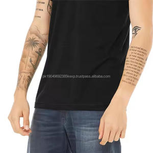 เสื้อยืดผู้ชายทรงปกติ สไตล์ฮิปฮอป ผ้าคอตตอนถักเนื้อหนัก 400 กรัม สำหรับฤดูร้อน แบบดิจิตอล ไหล่ตก  ไม่มีลาย  สามารถสั่งทำได้ - Product Image 5