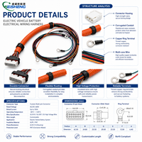 Rangkaian Kabel Harness Baterai Energi Baru untuk Baterai EV dan Sistem Kontrol Daya