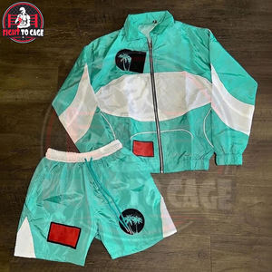 Conjunto de Chaqueta Corta y con Cierre para Hombre, de Verano, Ligero, Transpirable y Cómodo, de Alta Calidad, Servicio OEM ODM, Personalizado - Product Image 5