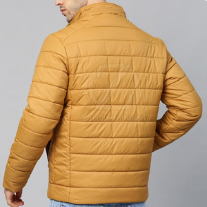 Professional <b>Slim</b> <b>Fit</b> Winter Puffer <b>Jacket</b> for Men Eco-Friendly Breathable Casual Outdoor Use with Front Logo Customization - Product Image 3