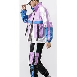 Chaqueta Deportiva Personalizada con Cierre y Estampado por Sublimación, Estilo Vintage, Impermeable y Cortavientos para Hombre - Product Image 6