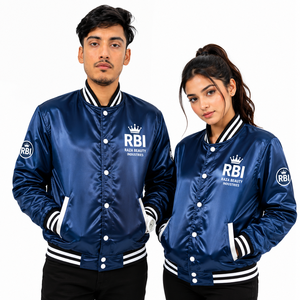 Chaquetas Varsity de Satén, Estilos Béisbol y Bomber, 100% Poliéster, Ropa de Invierno - Product Image 5