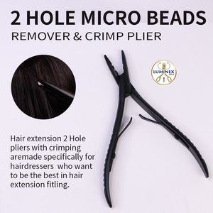 Kit d'outils professionnels pour extensions de cheveux, à utiliser pour les soins et le coiffage des cheveux - Product Image 4