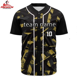 Camiseta de Béisbol Sublimada Personalizada de Calidad Superior, Tela de Poliéster Duradera, Secado Rápido, Transpirable y Cómoda - Product Image 3