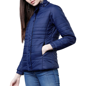 Nuevas Chaquetas Acolchadas Cortas de Invierno 2027 para Mujer, Chaquetas Casuales con Capucha, Chaquetas de Burbuja para Exteriores - Product Image 1
