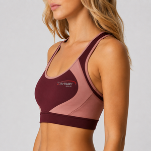 Sujetador Deportivo de Alta Calidad para Mujer, con Logotipo Personalizado, Sin Costuras, Acolchado, Transpirable, Elástico, para Gimnasio, Entrenamiento, Ropa Deportiva Activa - Product Image 2