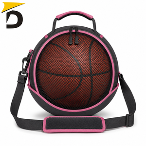 Basketball Mesh Equipment <b>Bag</b> Designed For Easy Transport With Durable <b>Netting</b>, Spacious Interior And Comfortable Carrying - Product Image 4