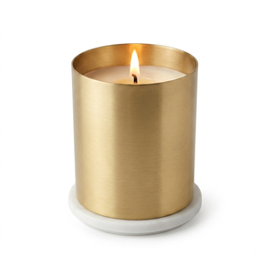 Boîtes à bougies en métal en gros, logo personnalisé, marque privée, 4oz 8oz, pots à bougies vides en acier inoxydable, récipients à bougies en aluminium sans soudure - Product Image 2