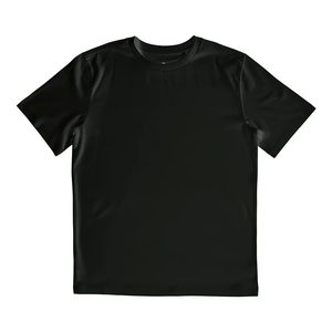 INDEX Men's Khaki Short Sleeve T-Shirt O-Neck Regular Fit Casual Knitted Solid Color - Product Image 2