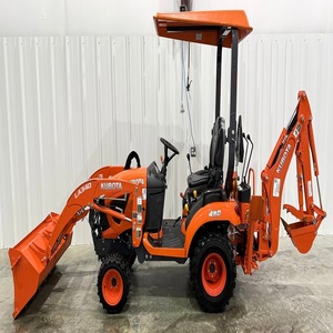 High Quality Kubota BX23S 4WD Backhoe Loader Compact Wheel Loader for Farm Front and Rear Bucket for Construction - Product Image 2