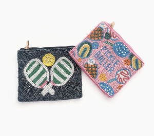 Monedero de Cuentas Hecho a Mano para Mujer, Divertido y Elegante, Mini Bolsa de Algodón para Monedas, Tarjetas y Artículos Esenciales, Bolsa Pequeña Única, Regalo Perfecto - Product Image 1