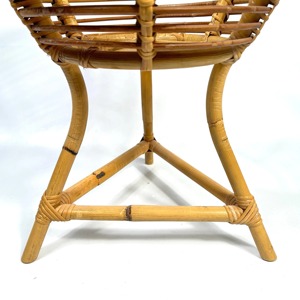 Rattan Flower <b>Pot</b> Planter <b>Stand</b> Circular Rustic Design Indoor Use For Plants Home Decor Handcrafted Natural Finished From India - Product Image 5