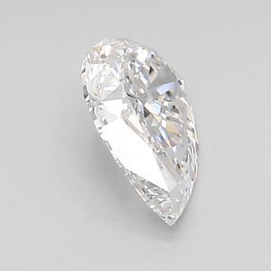 Impresionante Diamante Cultivado en Laboratorio de 0.55 Ct, Corte Pera, Claridad F IF, Certificado IGI, Marca VABS, para la Fabricación de Joyería de Alta Calidad - Product Image 4