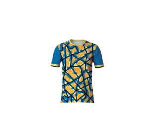 T-shirt en jersey de polyester pour sublimation, 210g, léger, col rond, manches courtes, imprimé sur le devant, pour l'entraînement et les activités de plein air - Product Image 1