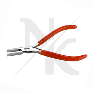 Nafko Industry - Alicates de Punta Plana de Alta Calidad, 130 mm, Acero Inoxidable, para Joyería - Product Image 4