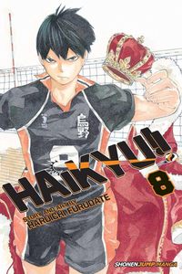ไฮคิว เล่มที่ 8 โดยฮารุอิจิ ฟุรุดาเตะ หนังสือภาษาอังกฤษแบบปกอ่อน หนังสือการ์ตูนผจญภัยวอลเลย์บอลและนิยายภาพ - Product Image 3