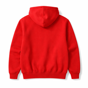 Sweat-shirt à capuche rouge personnalisé en gros, 100% coton, directement du fabricant - Achat en gros OEM - Product Image 2