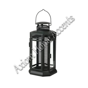 Axiom Home Accents hecho a mano moderno elegante festivo madera candelabros y linternas para decoración de Navidad artesanal por diseño - Product Image 3