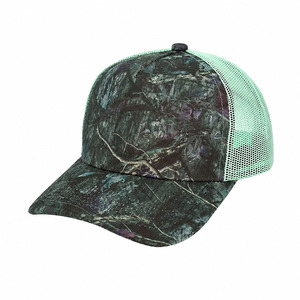 Casquette de baseball personnalisée en maille camouflage avec fermeture snapback, brodée, pour la chasse et les sports de plein air, pour hommes et femmes - Product Image 2