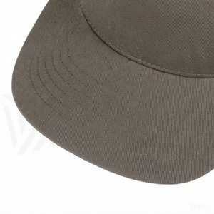 Gorra de Béisbol Unisex de 6 Paneles con Logotipo Bordado en el Panel Frontal, Diseño Ajustado, Estilo Casual, Tela de Sarga, Gorra para Adultos - Product Image 4