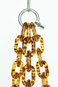 Décoration de plafond, luminaire décoratif en chaîne de résine colorée, lustre en chaîne acrylique pour maison moderne, bureau, hôtel - Product Image 2