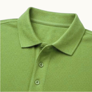 เสื้อโปโลผู้ชายคุณภาพสูงขายส่ง ปักโลโก้ได้ตามต้องการ ผ้าฝ้าย 100% แขนสั้น สีพื้น ทรงปกติ สวมใส่สบาย - Product Image 2