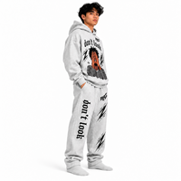 Sweat-shirts graphiques DTG surdimensionnés et décontractés pour hommes de haute qualité, 100 % coton, style streetwear, modèle premium, ensemble de survêtement imprimé, fabricant OEM