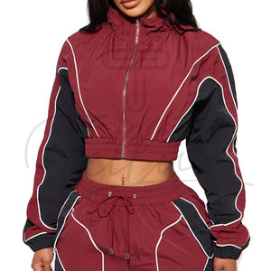 Chaqueta corta de plumón de alta calidad para mujer, cuello alto, para invierno, venta al por mayor - Product Image 3