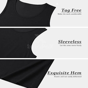 Débardeur de sport pour homme - Tissu respirant en coton 100% - Vêtement de sport décontracté à séchage rapide - Product Image 6