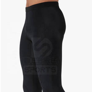 กางเกงเลกกิ้งออกกำลังกายผู้ชาย ระบายอากาศ แห้งเร็ว เอวยางยืด ผ้าสแปนเด็กซ์/โพลีเอสเตอร์ สำหรับวิ่งและออกกำลังกายในยิม - Product Image 4