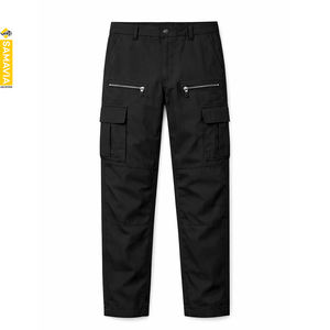 กางเกงคาร์โก้เอวสูงทรงหลวมสไตล์ฮิปฮอปสำหรับฤดูร้อน Samavia Custom Pantaloon Femme ระบายอากาศได้ดี แห้งเร็ว ผลิตจากโพลีเอสเตอร์ ขายส่งราคาถูก - Product Image 1