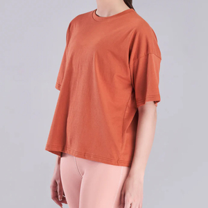 เสื้อยืดผู้หญิง Aero Faster Impex ทรงหลวม ผ้าฝ้าย คอกลม แขนสั้น พิมพ์ลายกราฟิก สวมใส่สบายทุกฤดู แห้งเร็ว คุณภาพสูง - Product Image 4