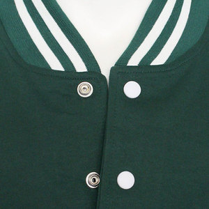 High Quality <b>Men</b> Varsity Jacket 100% Fleece Patchwork Chenille Embroidery Lightweight Letterman Jacket Customized Logo Printing - Product Image 3