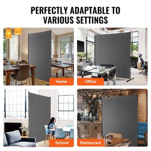 Schermo Divisorio da Interno Autoportante Semplice da 6 Piedi # # # #   Design Semplice - Product Image 6