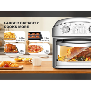 12.5 Quart 7-in-1 Convection <b>Toaster</b> Oven 1500W Stainless Steel 5 Preset Menus-Roast Bake Slope Grill Toa for Countertop Use - Product Image 5