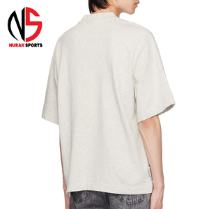 Camisetas de Lujo Personalizadas para Hombre, Estilo Urbano, Cuello Redondo, 100% Algodón, Corte Holgado, Estampadas, 2026 - Product Image 3