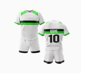 Maillots de sport en tissu polyester de qualité supérieure, service OEM ODM acceptable, nouveaux arrivages, ensembles d'uniformes de rugby et de football imprimés - Product Image 4