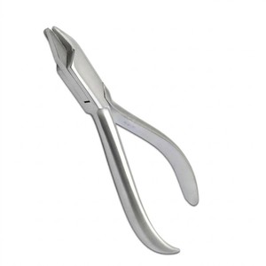 Pince orthodontique Aderer à trois griffes pour la mise en forme des fils dentaires, instrument orthodontique en acier inoxydable - Product Image 1