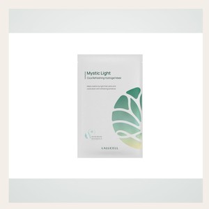 มาส์กหน้าเกาหลี K-Beauty Larucel Mystic Light Cica Refreshing Hydrogel Mask ผลิตในเกาหลี 5 แผ่น สีชมพู - Product Image 2