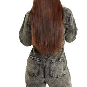 Conjunto Deportivo para Mujer de Primera Calidad, Lavado Ácido, Top y Pantalones a Juego para Usar en Casa, Hacer Ejercicio y Deportes al Aire Libre - Product Image 3