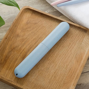 Plastic Rectangle Convenient <b>Toothbrush</b> <b>Holder</b> Travel Case Storage Containers - Product Image 6