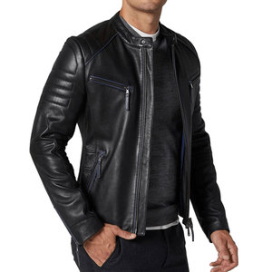 Top Selling Latest Design <b>Men</b> Fashion <b>Leather</b> <b>Jackets</b> Custom Printing Logo <b>Men</b> <b>Leather</b> <b>jacket</b> for <b>men</b> - Product Image 2