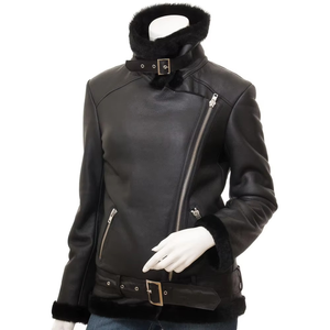 Chaquetas de Cuero para Mujer, Diseño 2025, con Cuello Alto, Logotipo y Color Personalizables, Moda Otoñal, Impermeables y Transpirables - Product Image 2