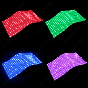 Painéis de <span class=keywords><strong>LED</strong></span> Publicitários RGB 300 LEDs 5050 Lux, Painel de <span class=keywords><strong>LED</strong></span> Cortável 6 LEDs DC24V DIMMABLE 30W para Bancadas Translúcidas - Product Image 1