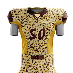 American Football Uniform with Premium Materials <b>Athletic</b> Performance American Football Uniform For Online Sale In Wholesale - Product Image 5
