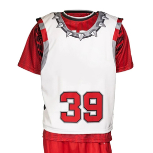 Nouveau maillot de lacrosse sur mesure, vêtements de sport, faible MOQ, uniformes imprimés par sublimation, service OEM, haute qualité, 100% polyester - Product Image 5
