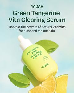 เซรั่มบำรุงผิวหน้า YADAH Green Tangerine Vita Clearing Serum Brightening Facial Essence 30 มล. วิตามินซีจากเกาหลี - Product Image 2